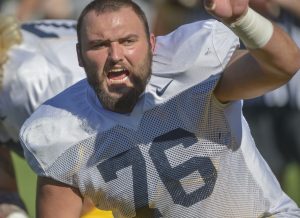 West Virginia senior offensive lineman Chase Behrndt "locked in on the interior" after Baylor performance